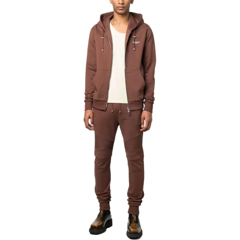 BALMAIN Logo print Track Pants-1