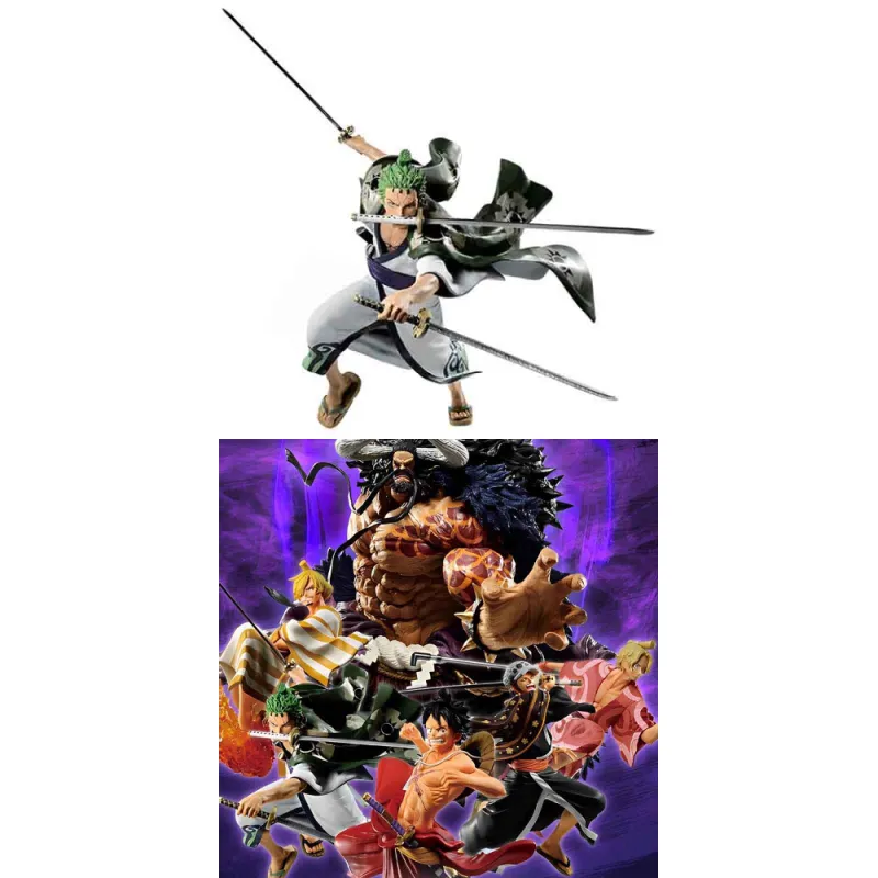 BANDAI One Piece Ichiban Kuji Full Force B Reward Zoro Bonus Gifts-1