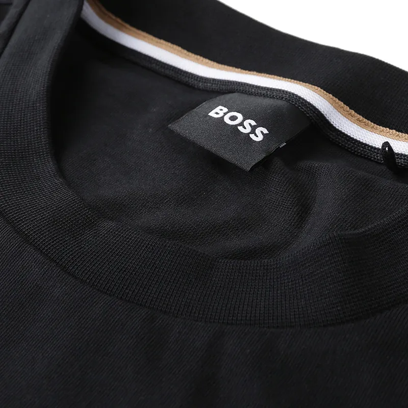 HUGO BOSS Short Sleeved T Shirts Men's Black-5
