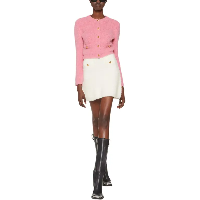 MIU MIU Casual Short Skirts Women's White-1