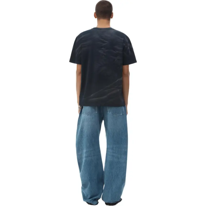 Alexander Wang Crease Wash Short Sleeve Tee-1