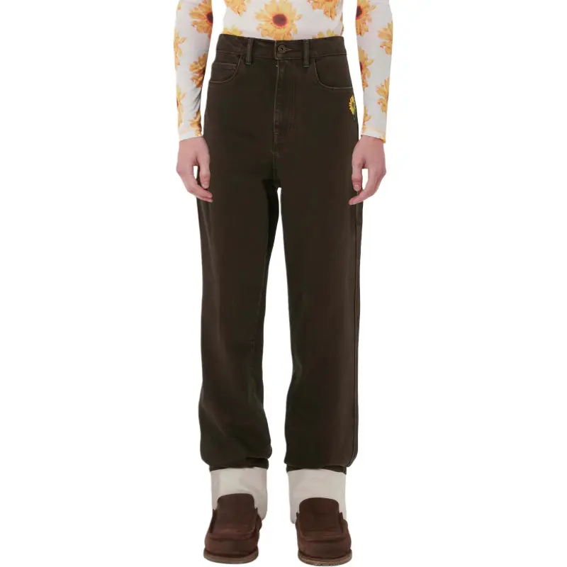 JW Anderson Contrast Turn up Jeans-3