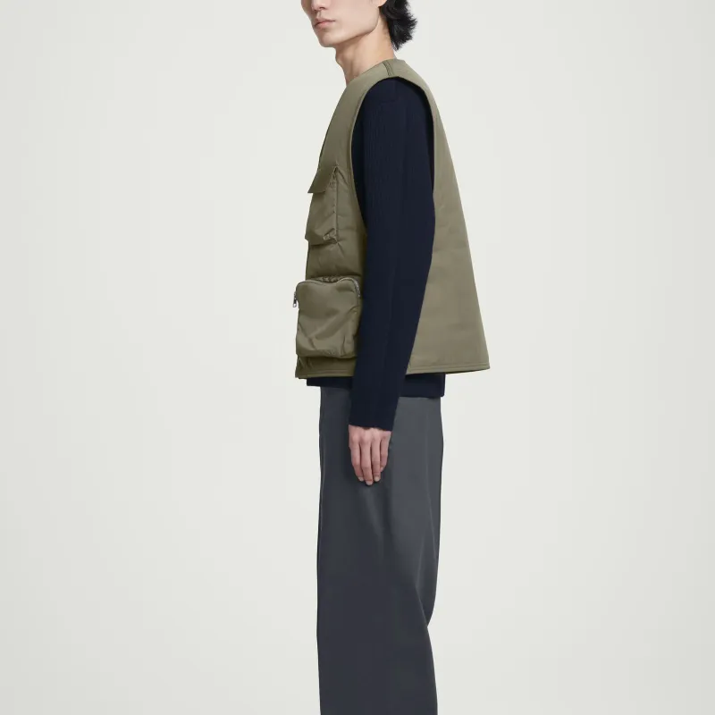 COS Vests Men Green-2