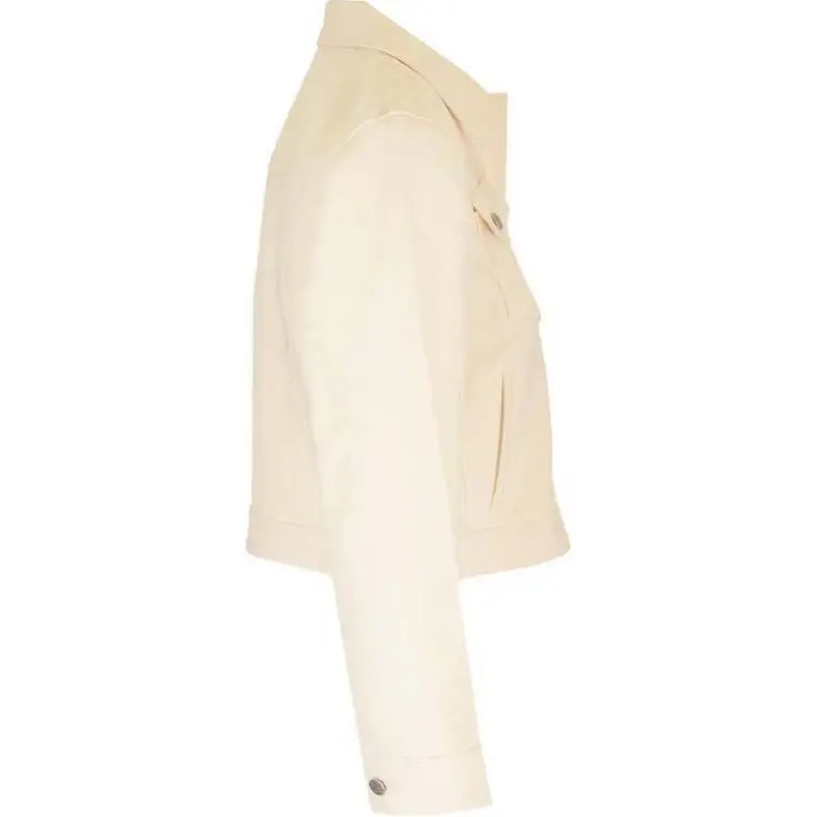 THEORY Shrunken Button-Up Trucker Jacket-2