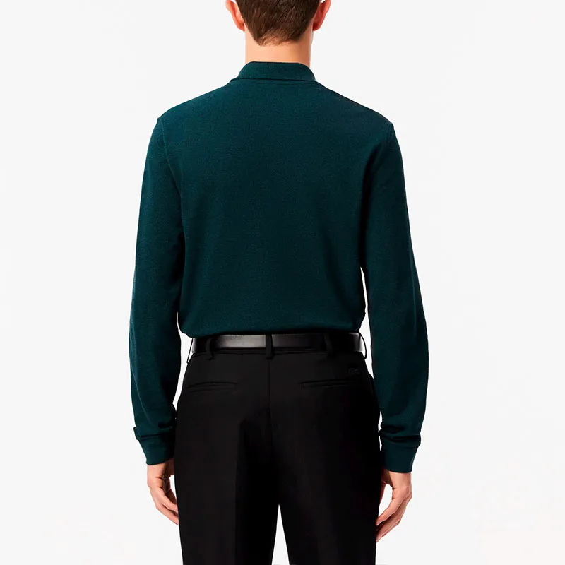 LACOSTE Polo Shirt Men's Dark Green-2