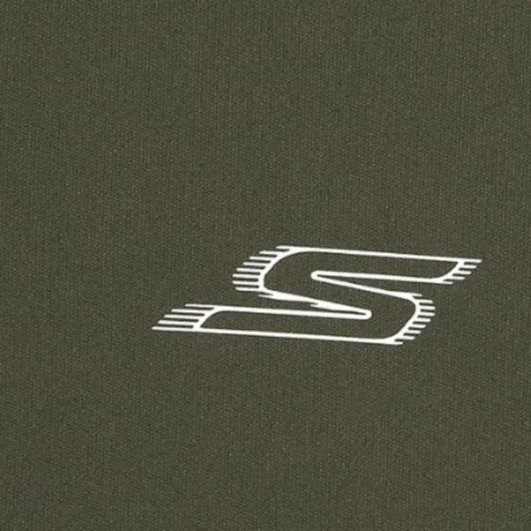 Skechers T Shirt Men's Black Forest Green-4