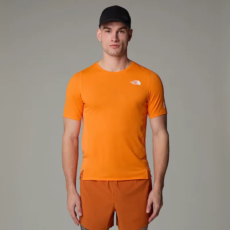 THE NORTH FACE Summit Series Summit High Trail T Shirt Men's Numbers Orange-4