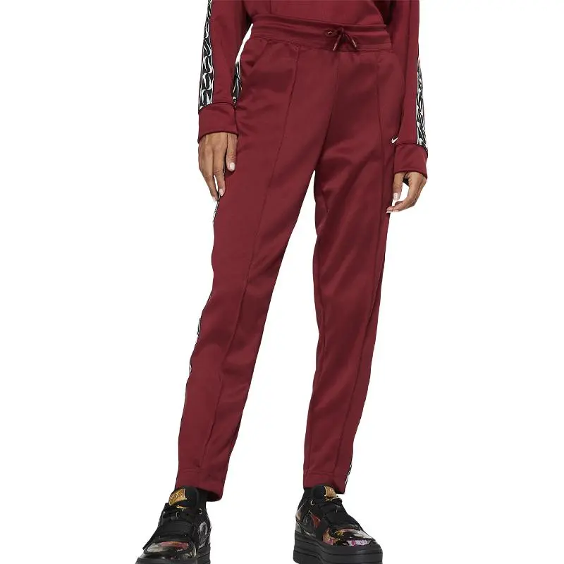 Nike Knitted Sweatpants Women's Burgundy-1