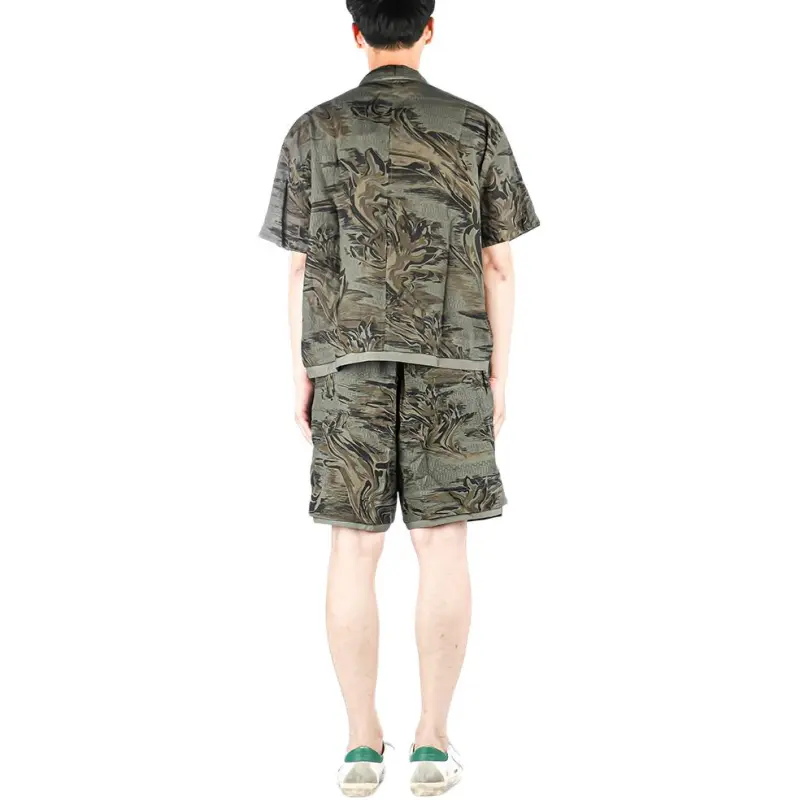 STONE ISLAND Casual Shorts Men Camouflage-4
