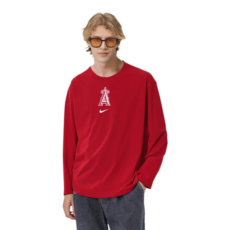 Nike Los Angeles Angels Authentic Collection Player Men's Nike Dri FIT Mlb Pullover Jacket-2