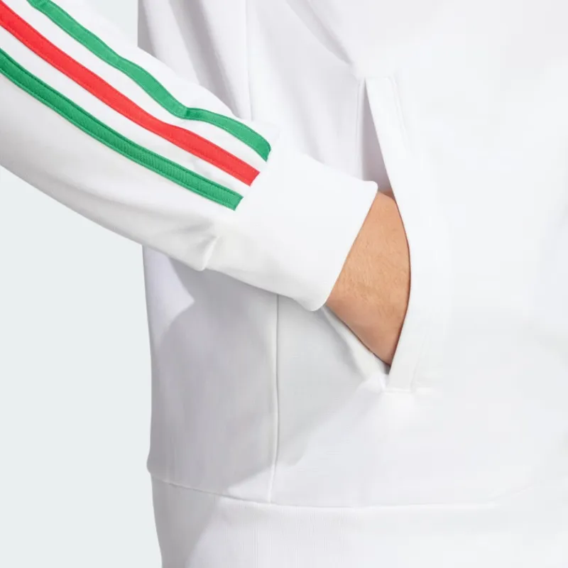 Adidas Italy Dna Track Top Jackets Coats Men's White-5
