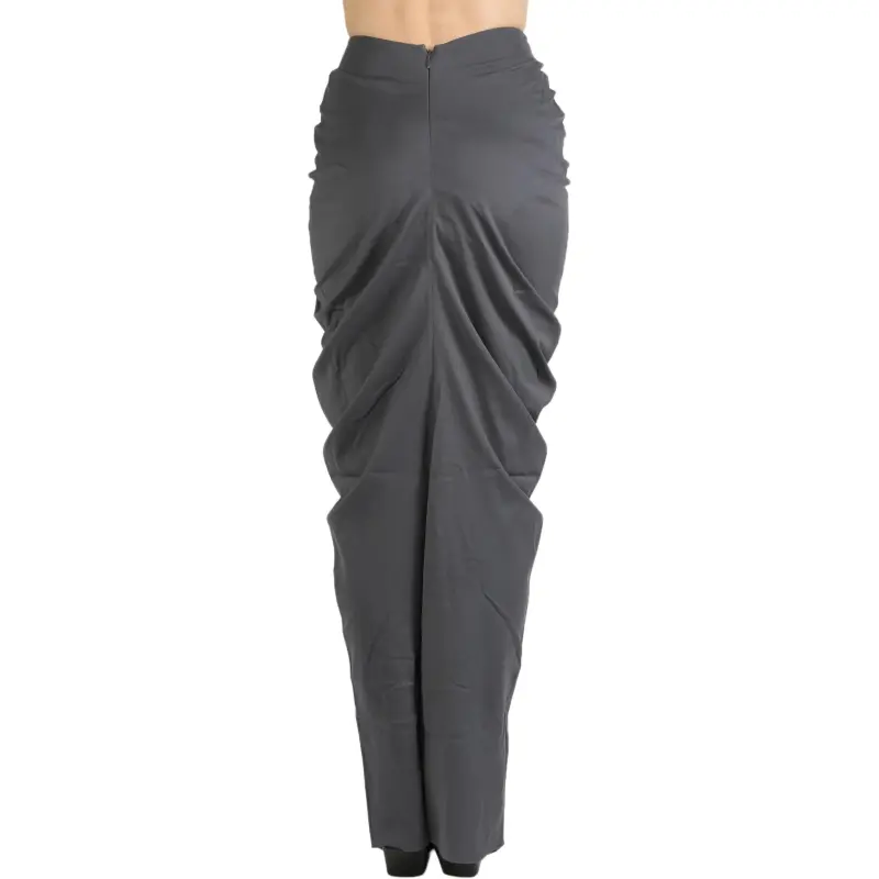 CORTANA Casual Long Skirt Women's Gray-1