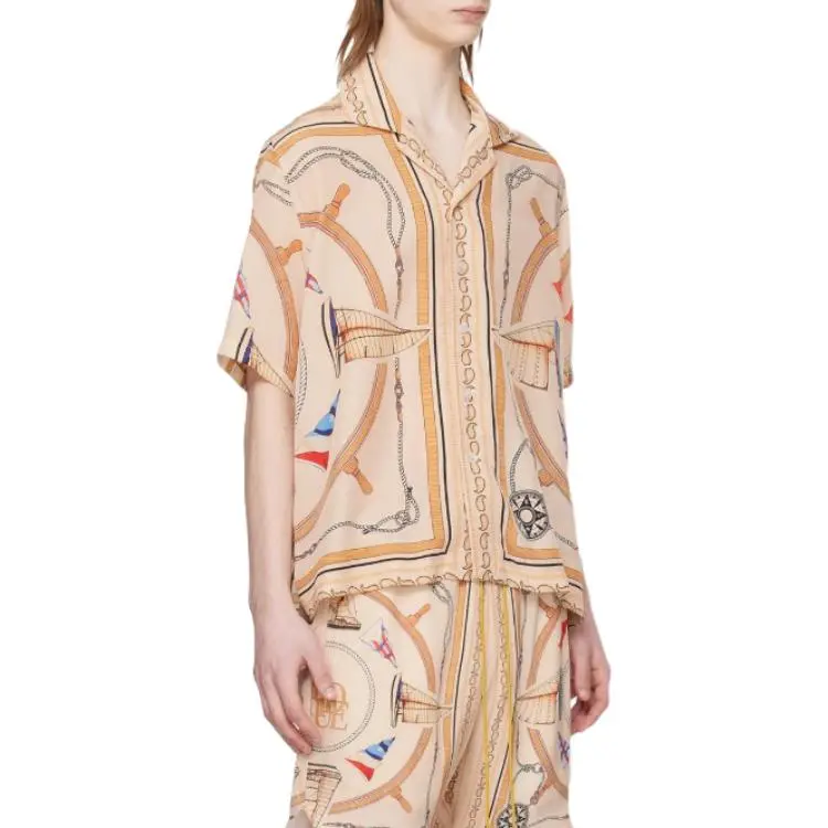 RHUDE Nautica Silk Shirt-3