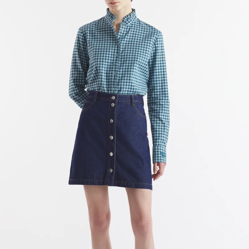 Maison Kitsune Checked Shirt-2