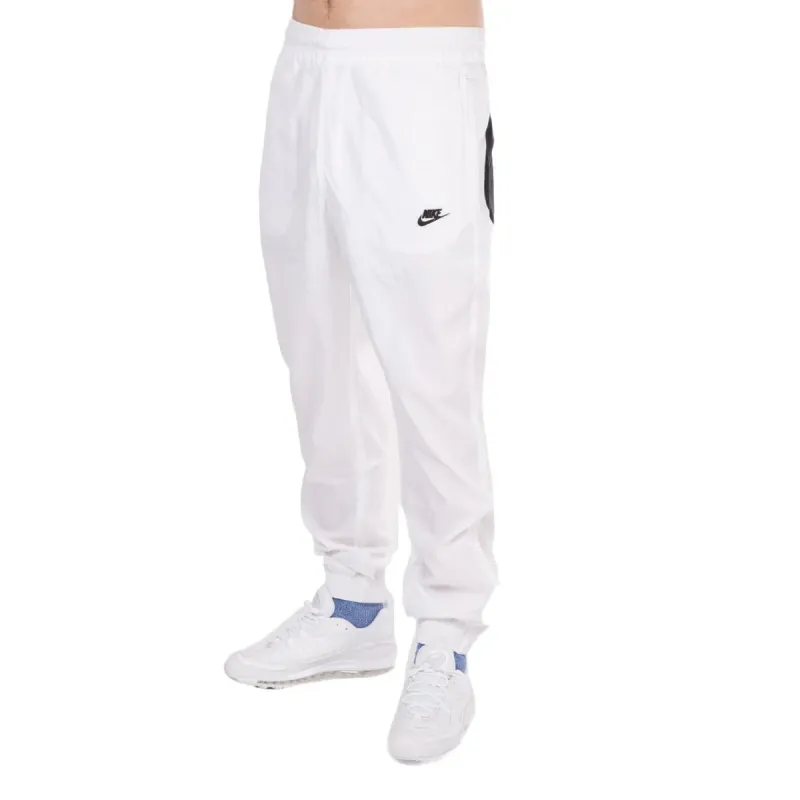 Nike Swoosh Knitted Sweatpants Men's White-2