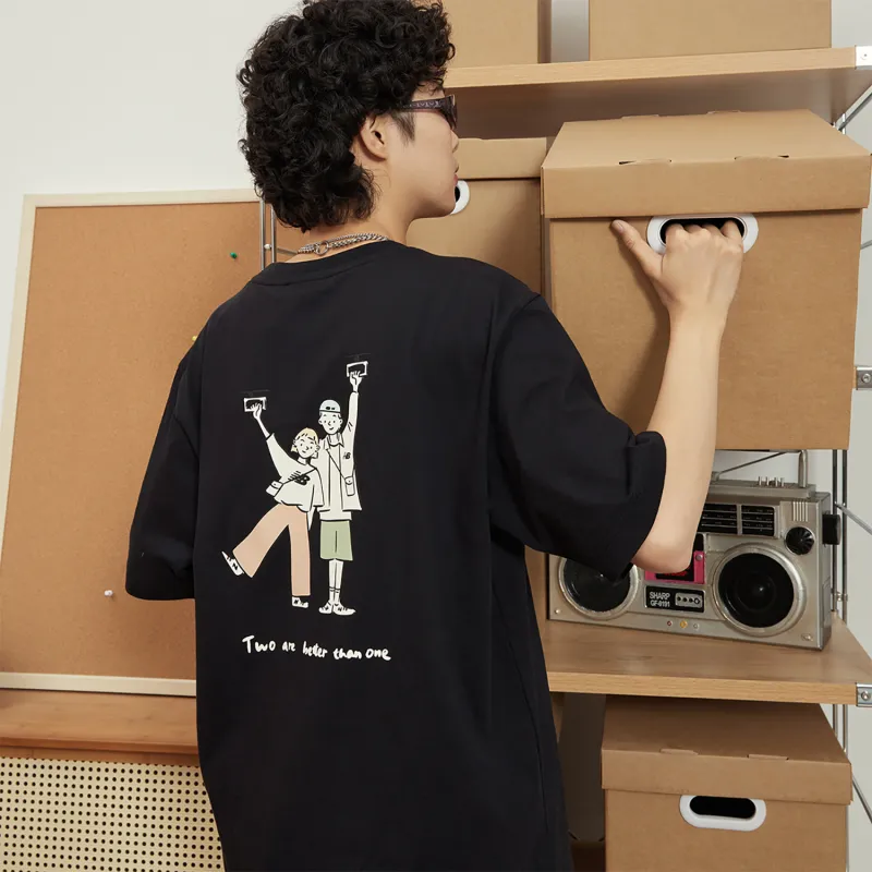 New Balance x PK LIANMINGKUANXILIE T Shirt Unisex Black-4