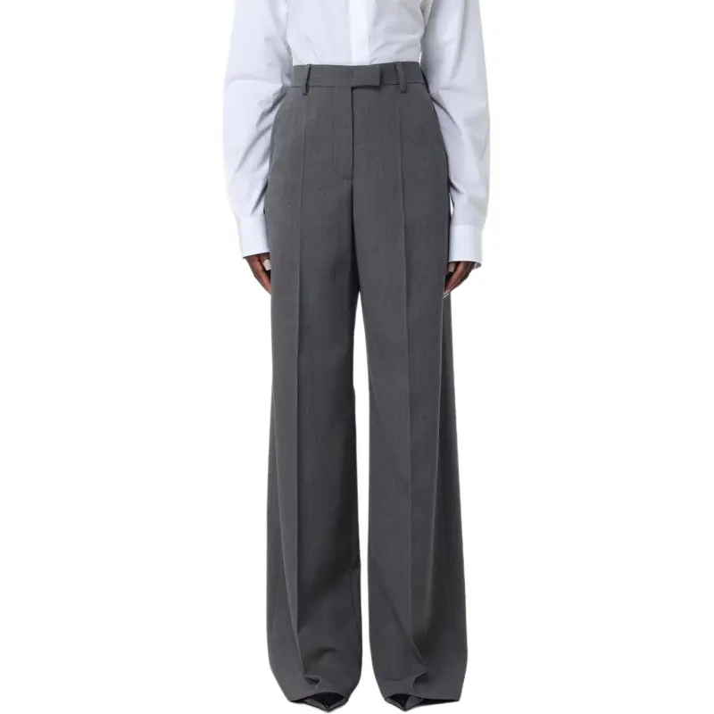 Valentino High Waist Straight Leg Pants-2