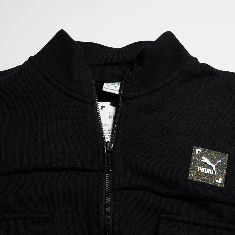 PUMA OPEN ROAD Jackets Women's Coal Gray-3