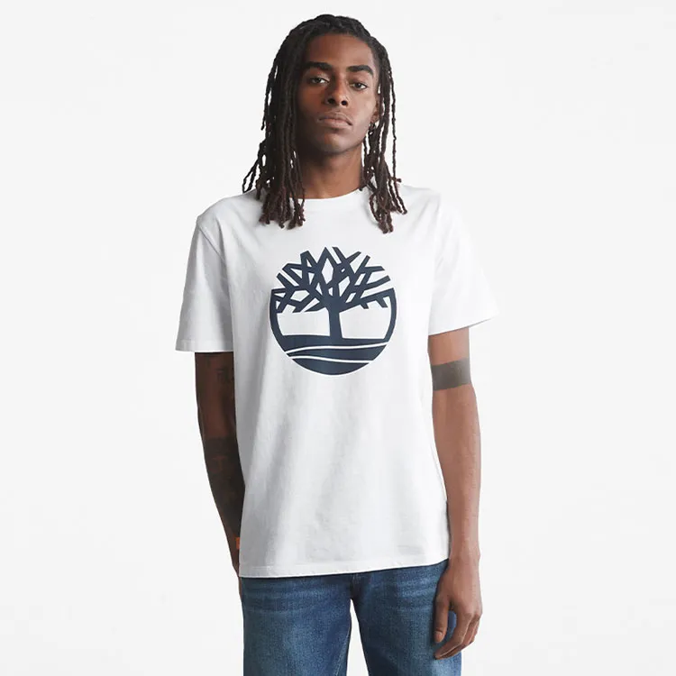 Timberland T Shirts Men White-2