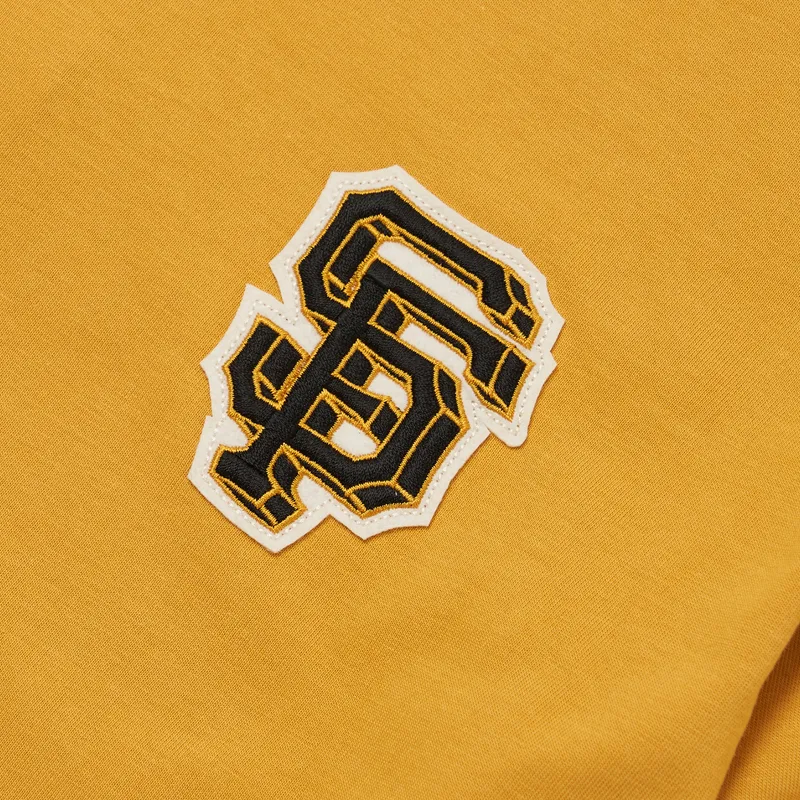 MLB T Shirt Unisex Mustard Yellow-5
