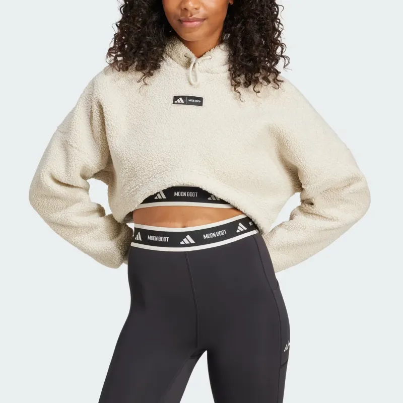 Adidas Moon Boot Cropped Hoodie Bliss-2
