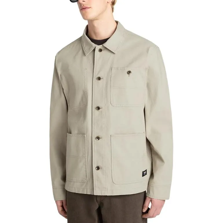 Vans Jackets & Coats Men's Gray Beige-3