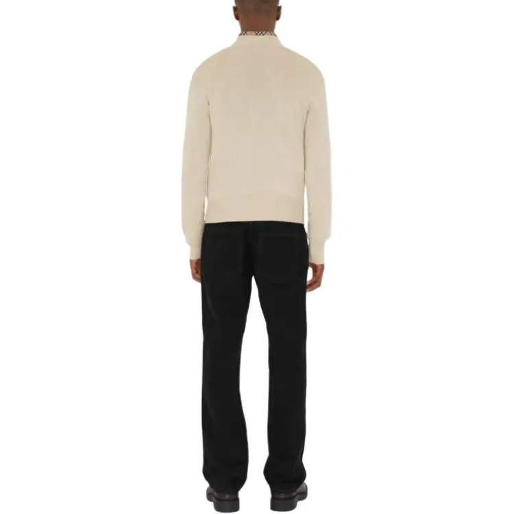 Burberry Logo Patch Crewneck Knitted Jumper-3