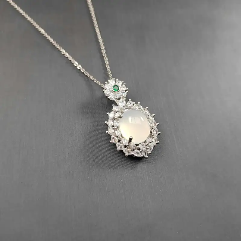 Gifts Chalcedony Necklaces Women's-1