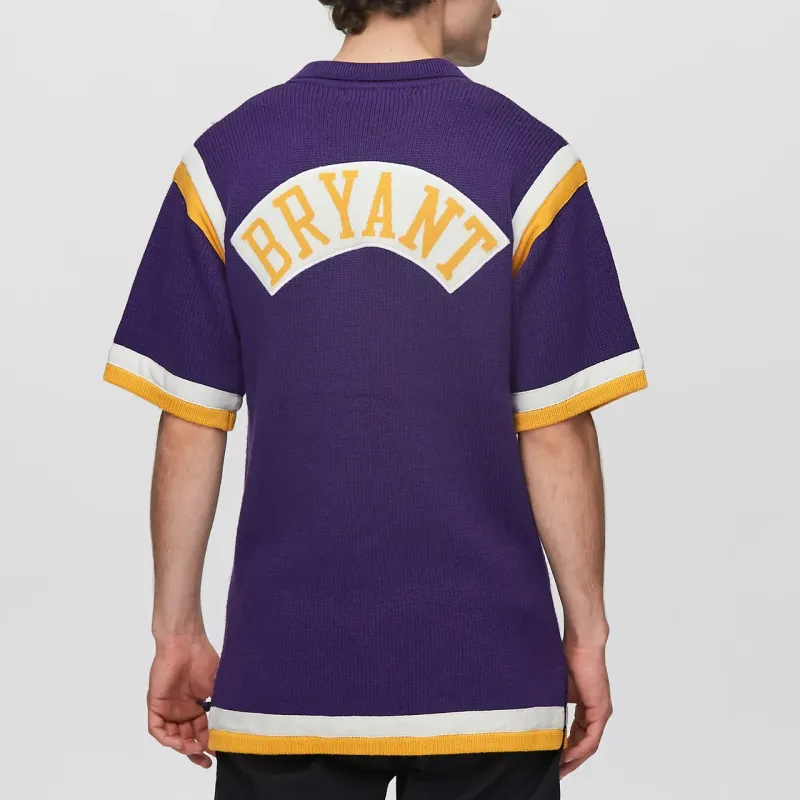 Clot X Mitchell & Ness Lakers Shooting Shirt-3