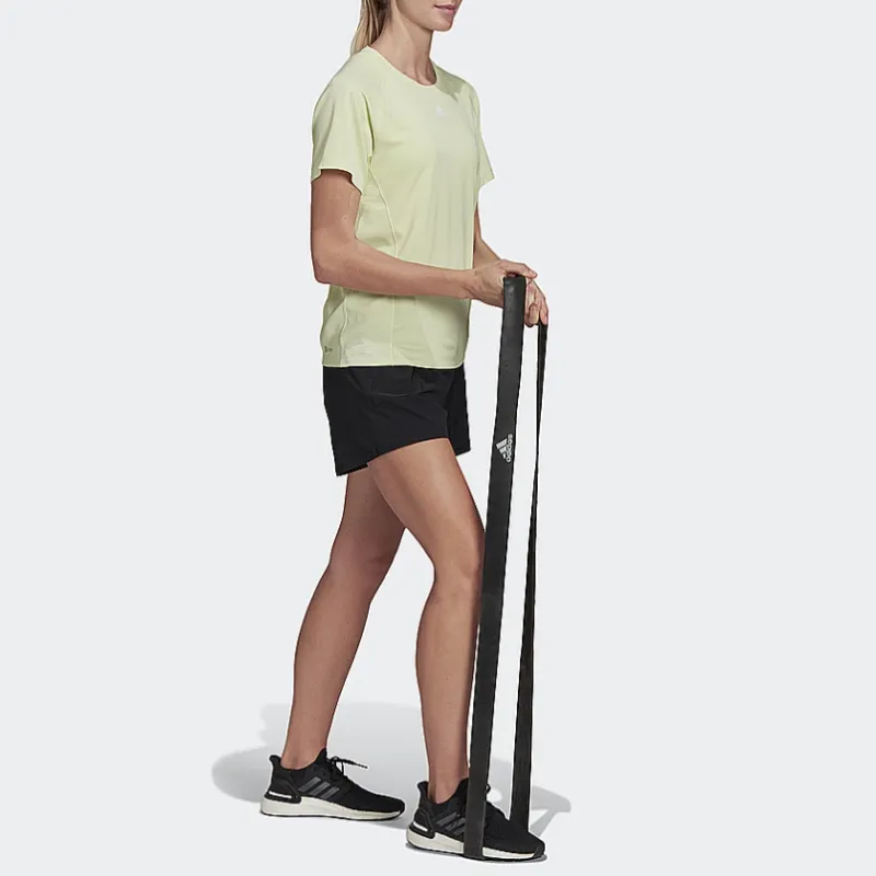 Adidas T Shirts Women's Sour Green-2