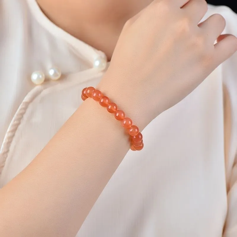 Gifts Golden Silk Jade Bracelets Unisex-4
