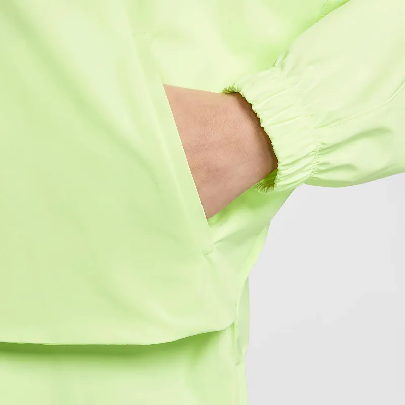 Nike Dri Fit Jacket Women's Fluorescent Yellow Green-4