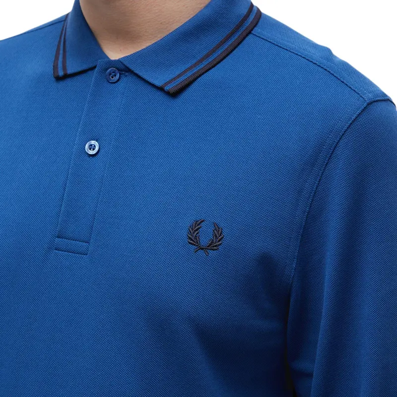 FRED PERRY Polo Shirt Men's Blue-4