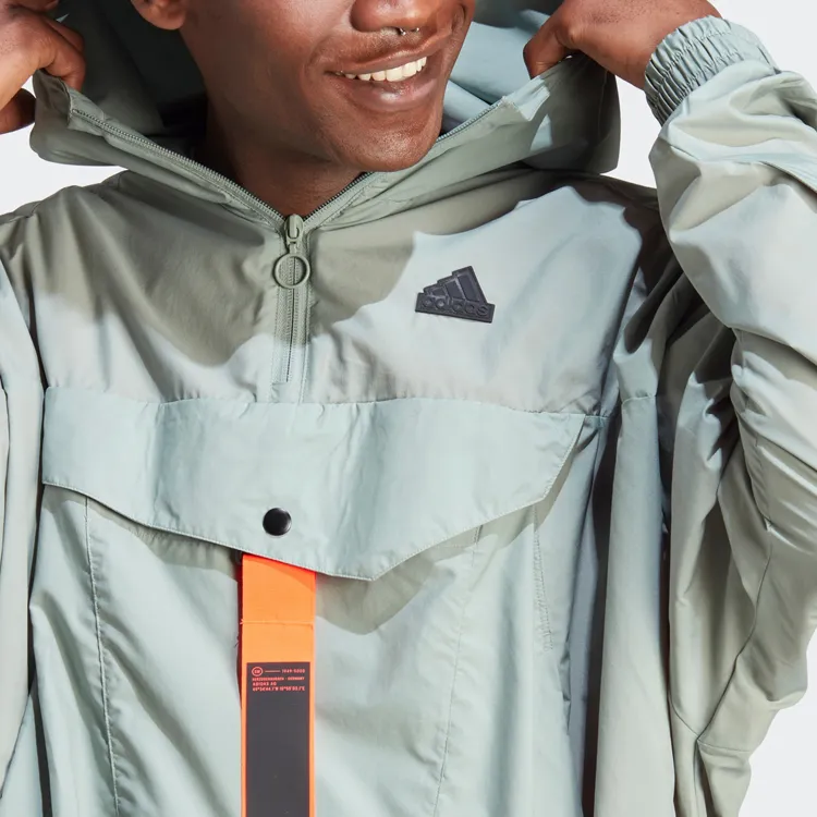 Adidas CITY ESCAPE Jacket Men's Dusty Green-1