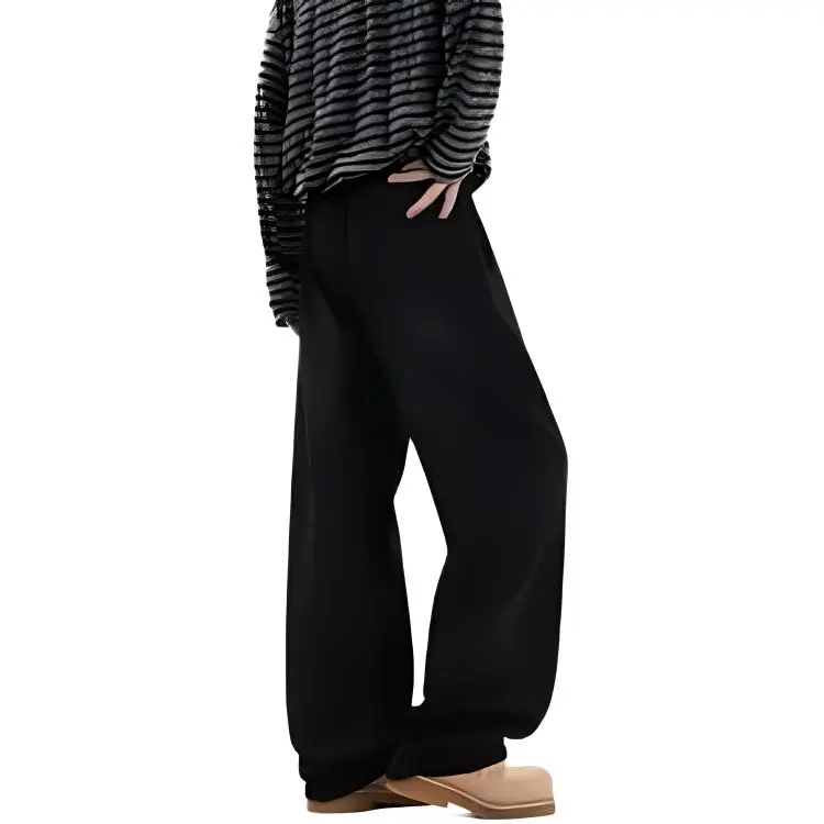 FOR FEAR THAT Casual Pants Unisex Black-2