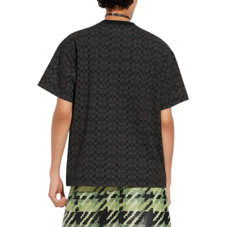 COACH T Shirts Men Black-4