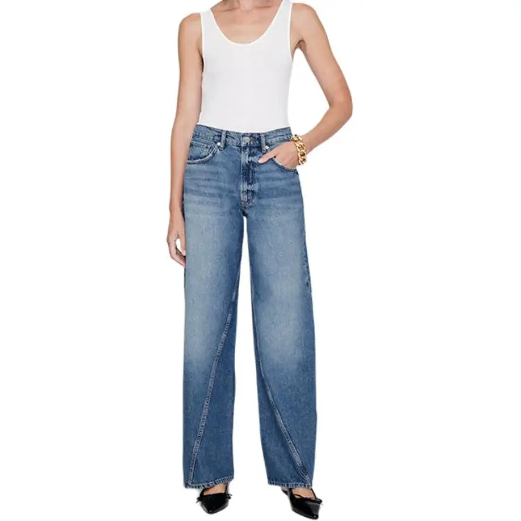 Anine Bing Brie Wide leg Jeans-1