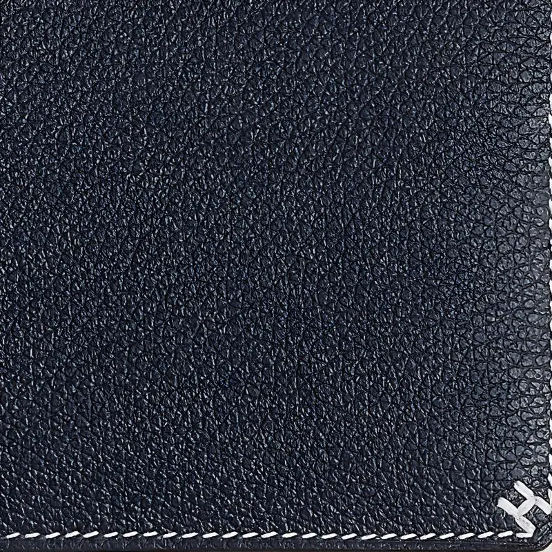 HERMES Evercolor Calfskin Card Holder Women's 2Z Bleu Nuit Midnight Blue-3