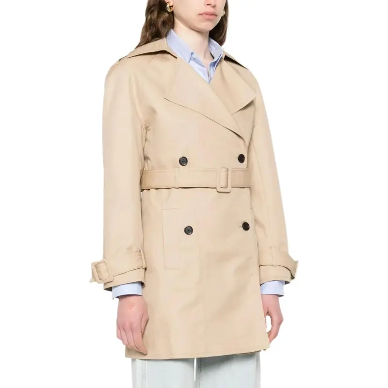 PINKO Double breasted Trench Coat-3