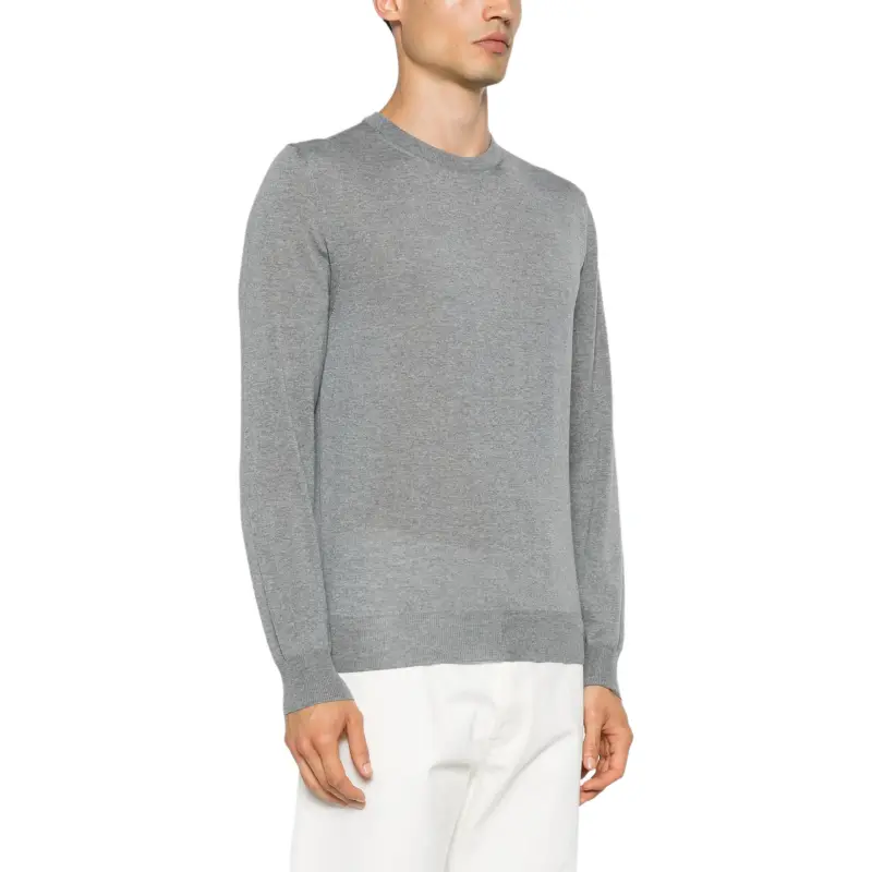 Canali Fine knit Merino Jumper-2