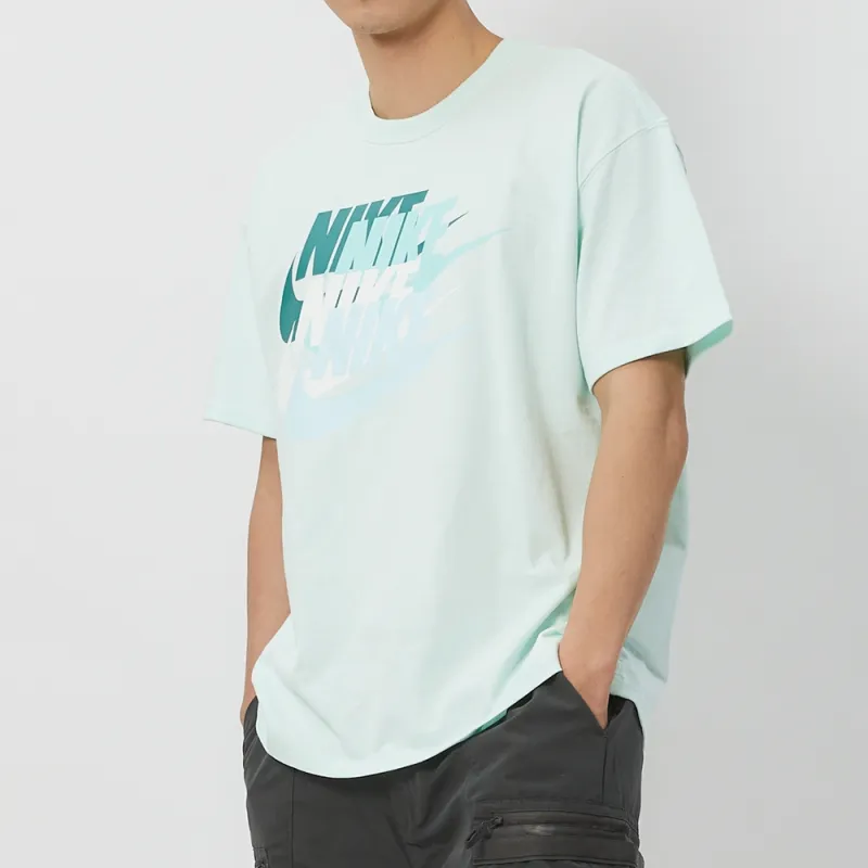 Nike T Shirts Men Light Green-4