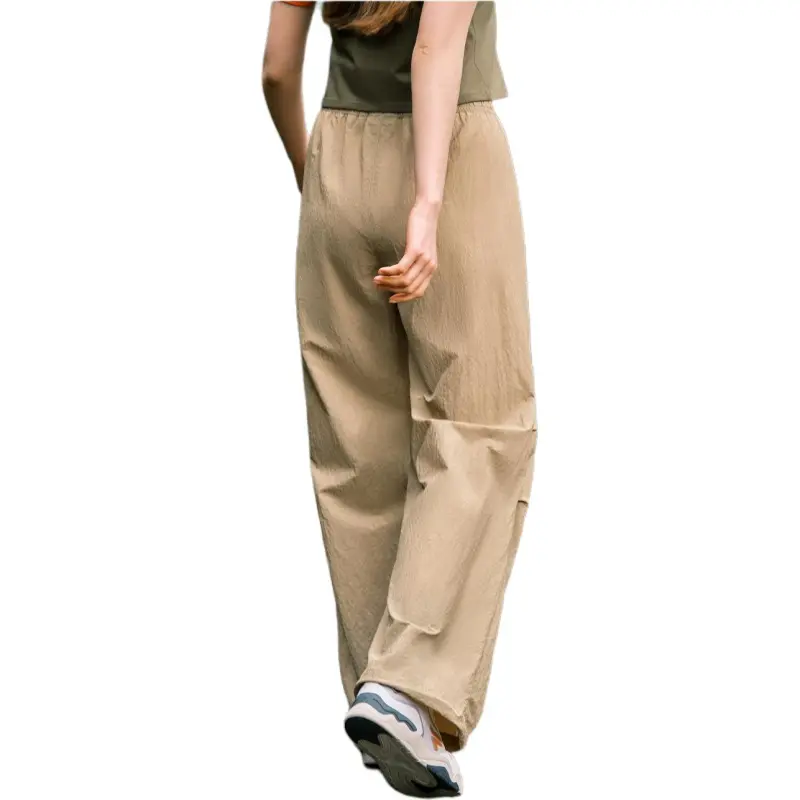 FILA FUSION SS25 Casual Pants Women's Sand Millet Brown BG-3