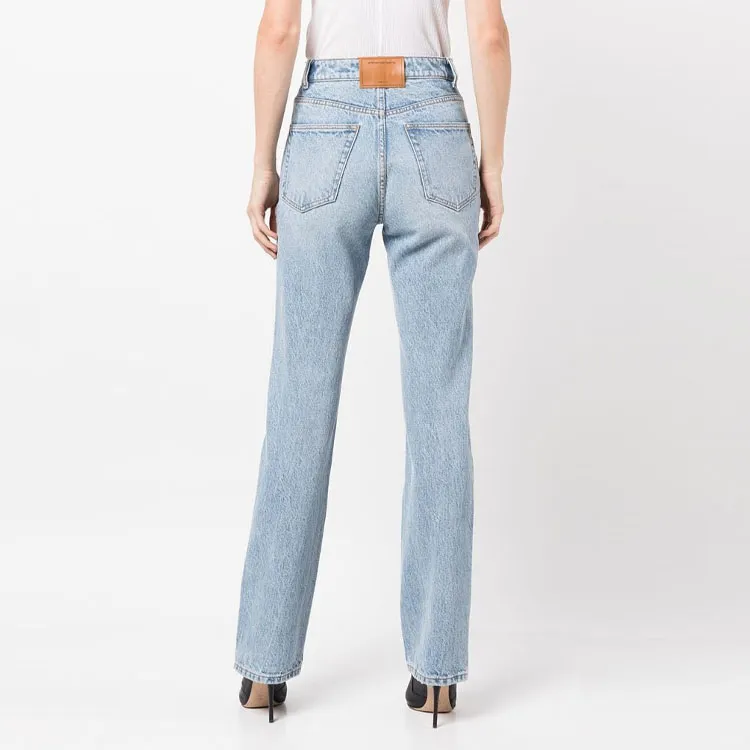 Alexander Wang Fly High waisted Jeans-1