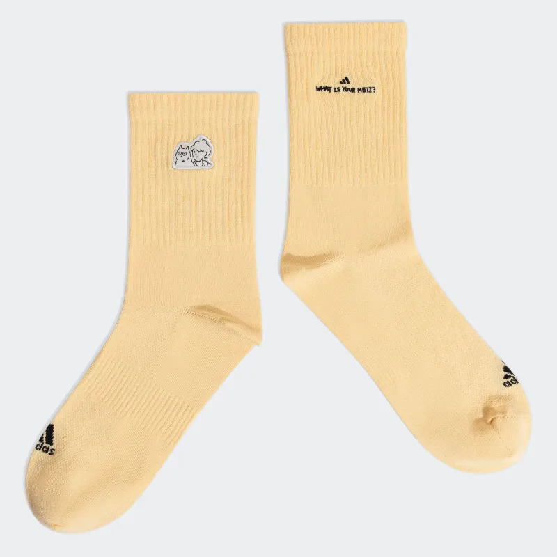 Adidas Mid Calf Socks Unisex 2 Pack-1