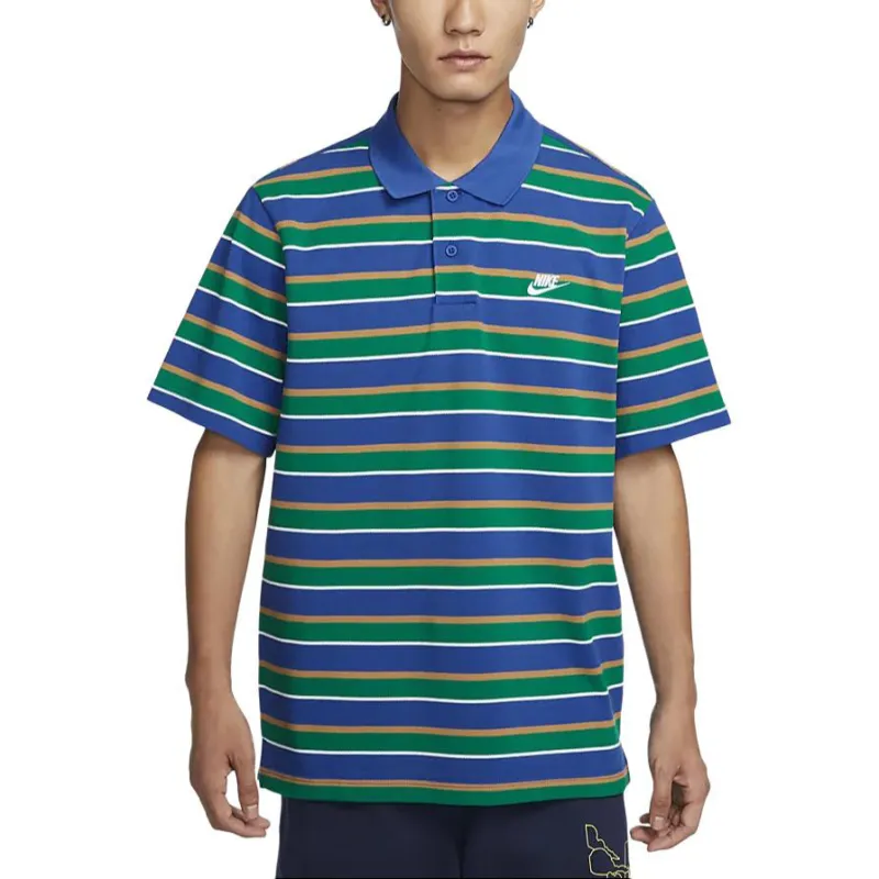 Nike Club Polo Shirt Men's Game Royal Blue Color-3