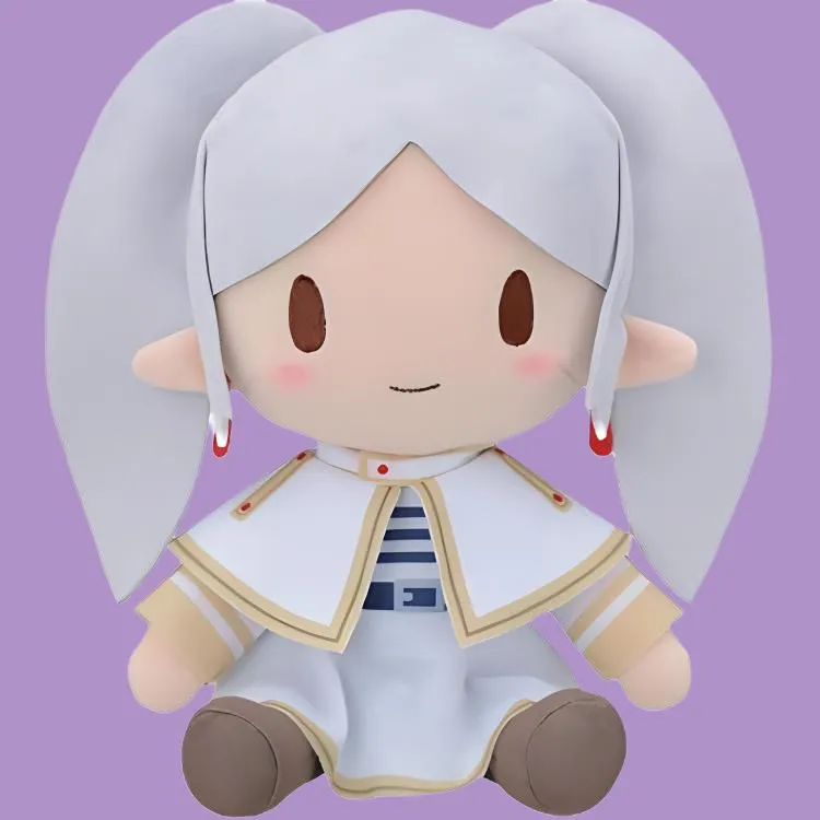 SEGA Frieren Beyond Journey's End, Frieren Fuwapetit M Dolls Plush Doll 22cm Height-3