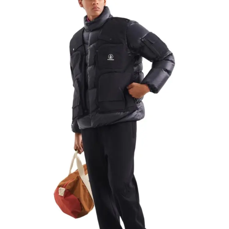 VOLCOM Down Jackets Men Black-4