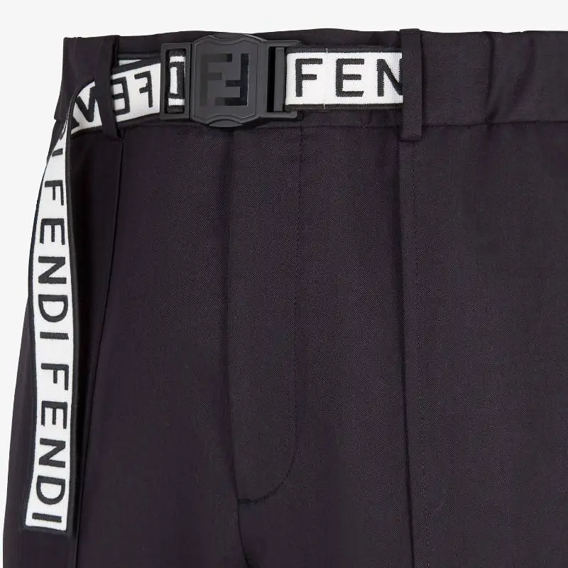 FENDI Logo Tape Pants-6