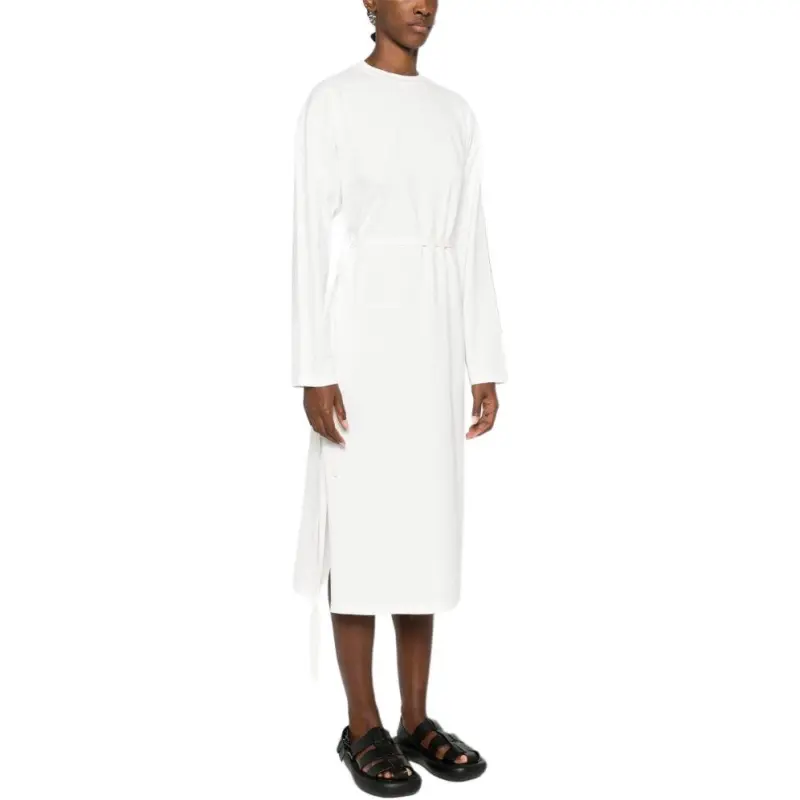 MM6 Maison Margiela Drop Shoulder Long T Shirt-3