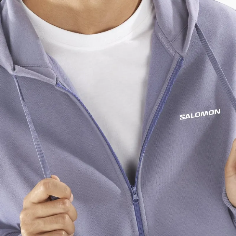 SALOMON Sweatshirt Men's Blue Purple-3